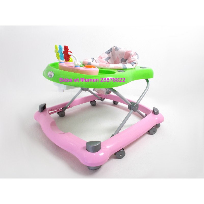 Trotteur Prima Fun Rose Vert