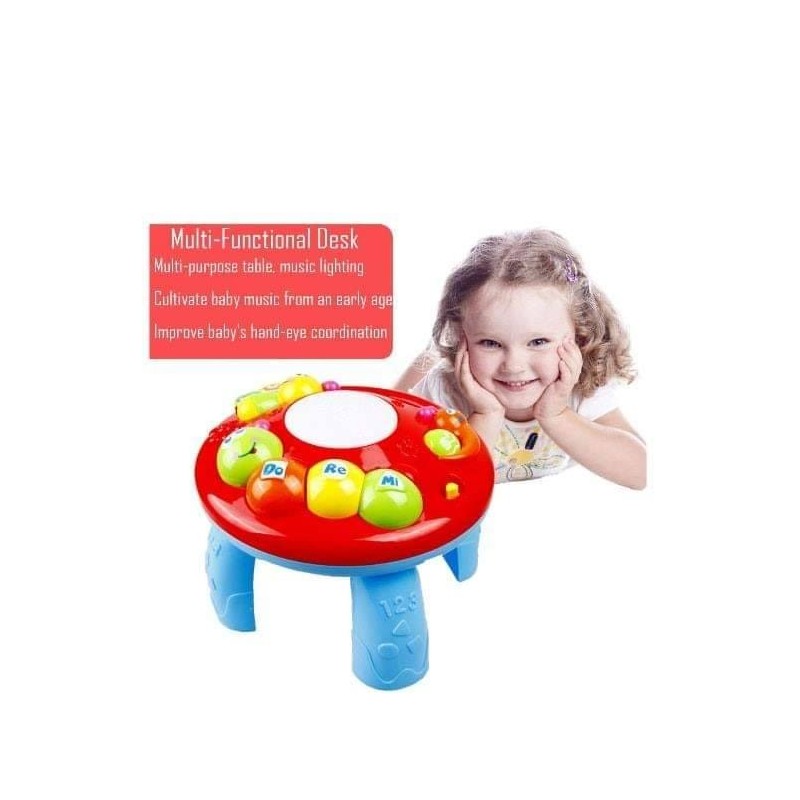 Table D Apprentissage Musical Ocean 2 En 1 Rouge