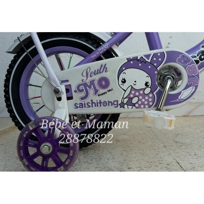 bicyclette violette