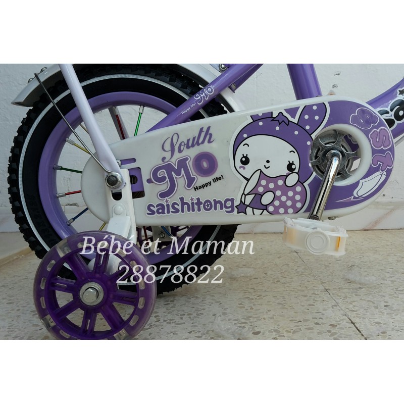 violette bicyclette