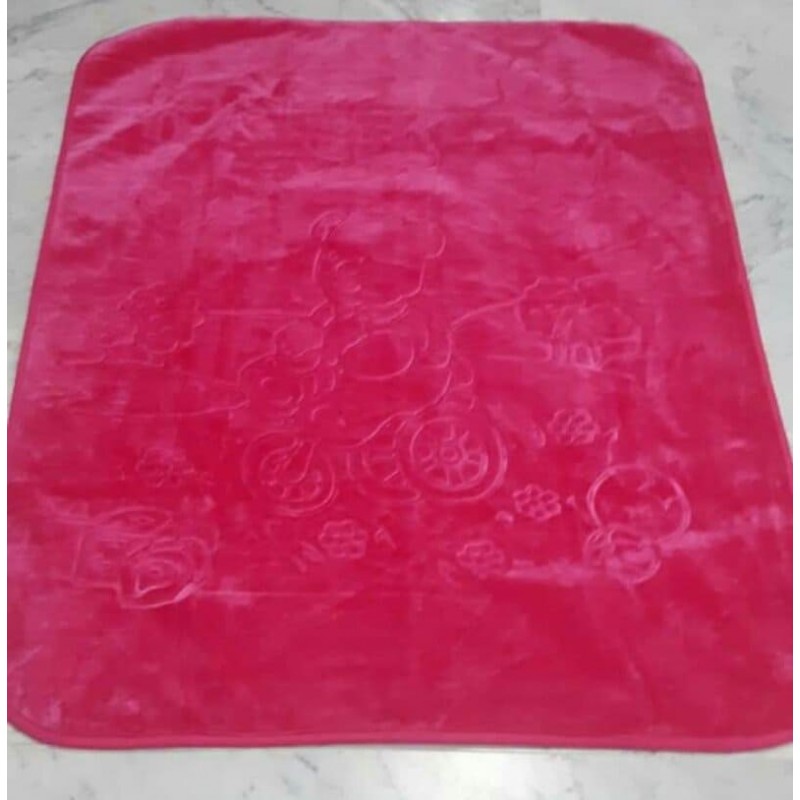 Couverture Bebe Rose Fushia